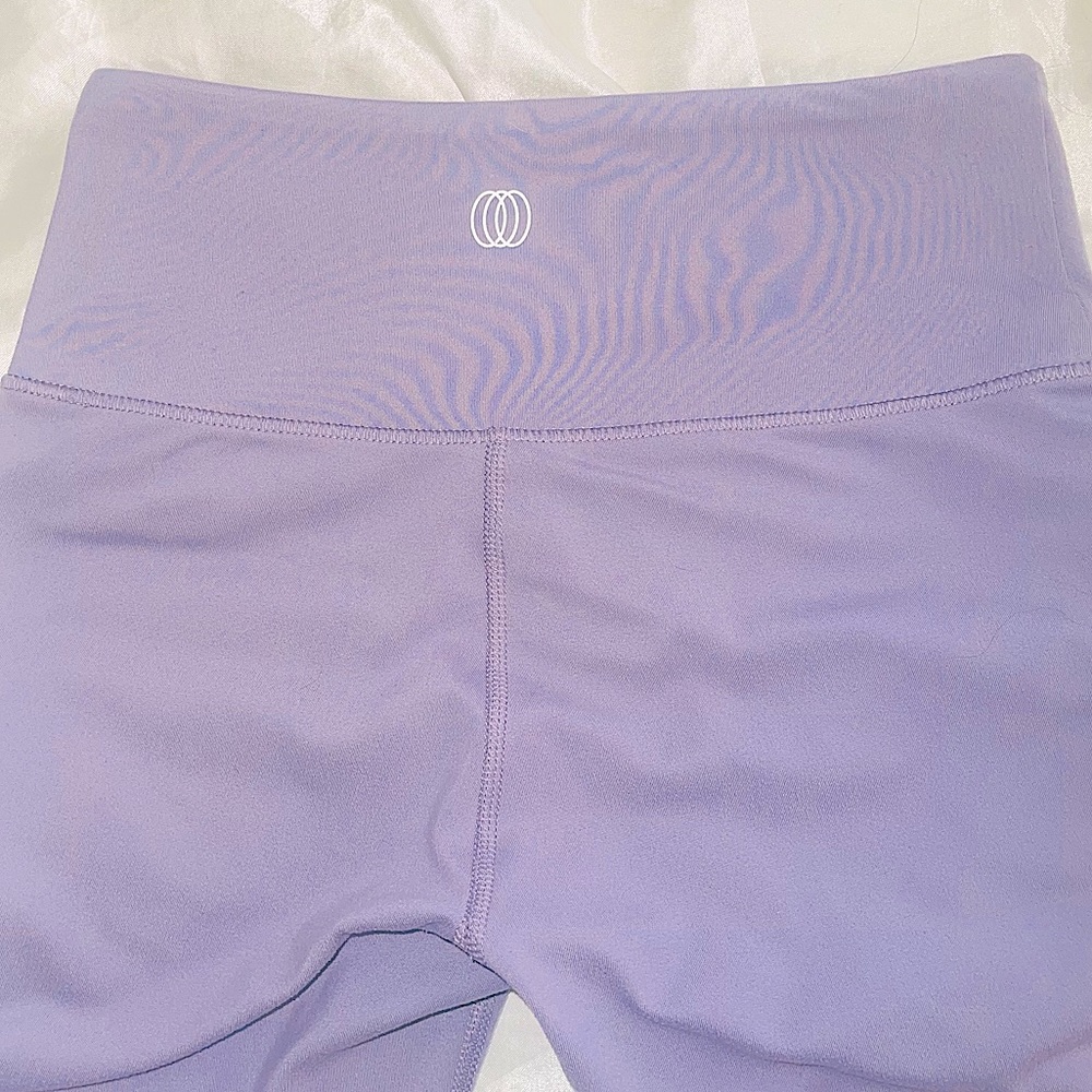 Balance Collection Purple Leggings Yoga Spandex